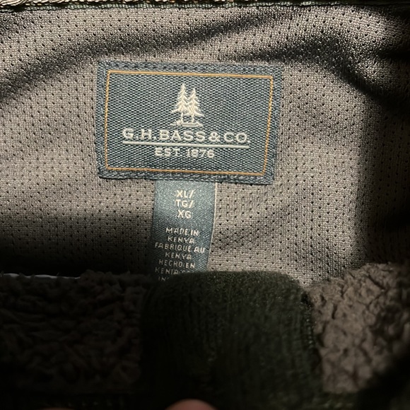 Mens Green Quarter Button Up - Picture 2 of 2